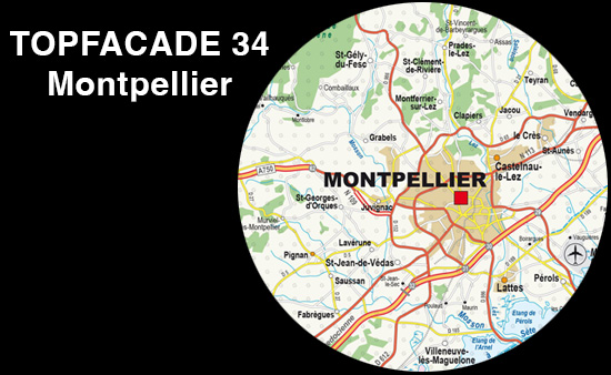 TOPFACADE 34 Montpellier : Entreprise de rénovation de façade et toiture : Ravalement de façade et toiture, charpente, démoussage toit, bardage, zinguerie à Montpellier dans l'Hérault